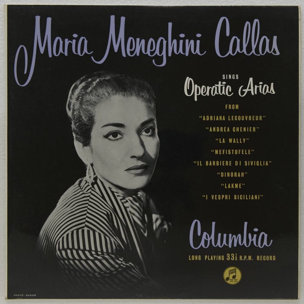 Maria Callas 마리아 칼라스 오페라 아리아 (Sings Operatic Arias) [LP]