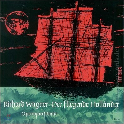 Fritz Wunderlich, Staatskapelle Berlin, Fritz Wunderlich, Dietrich Fischer-Dieskau — Fritz Wunderlich 바그너: 방황하는 네덜란드인 하이라이트 (Wagner: Der Fliegende Hollander) 앨범 커버