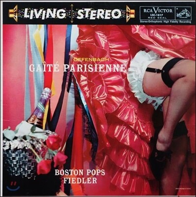 Arthur Fiedler, Boston Pops Orchestra — Arthur Fiedler 오펜바흐: 유쾌한 파리인 (Offenbach: Gaite Parisien) 앨범 커버