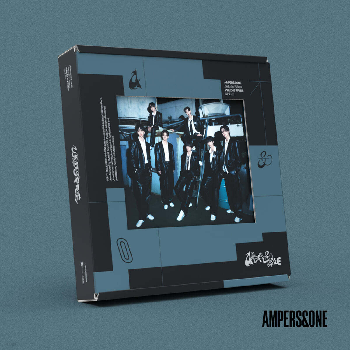 앰퍼샌드원 (AMPERS&ONE) - 미니앨범 2집 : WILD&FREE [Kick Ver.]