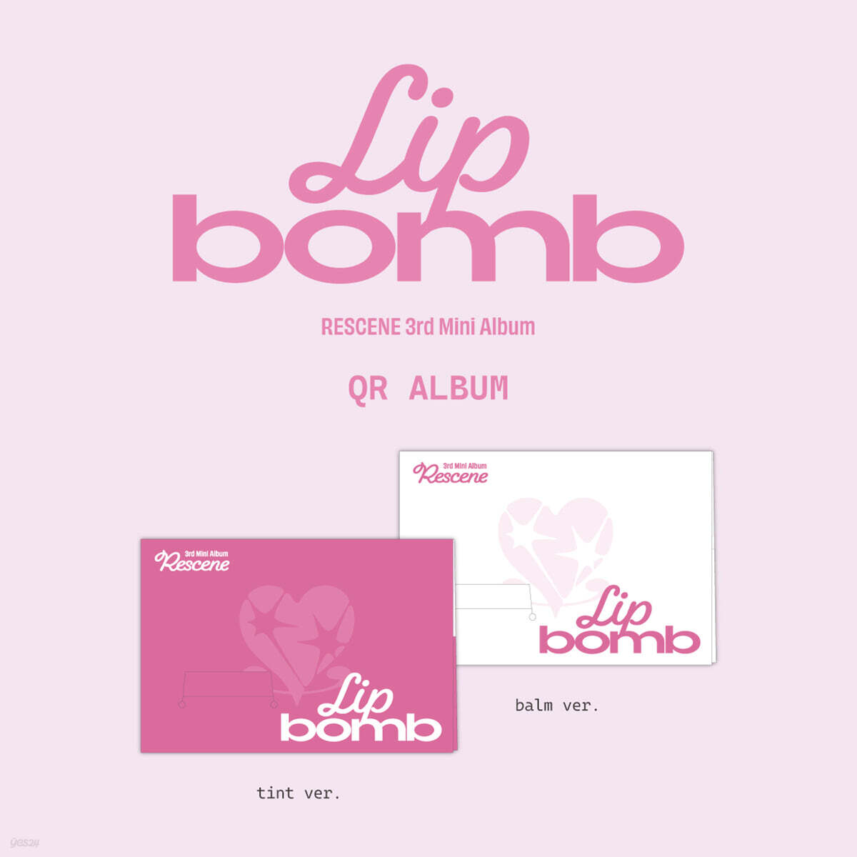 RESCENE (리센느) - 미니앨범 3집 : lip bomb (QR) [photocard ver.][2종 중 1종 랜덤발송]