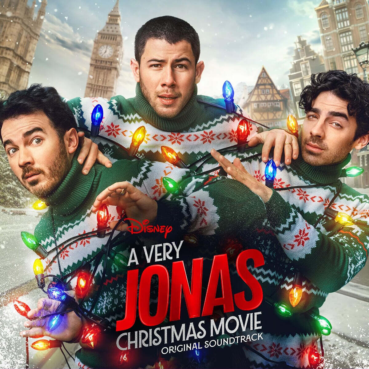 베리 조나스 크리스마스 무비 영화음악 (A Very Jonas Christmas Movie Original Soundtrack) [에메랄드 컬러 LP]