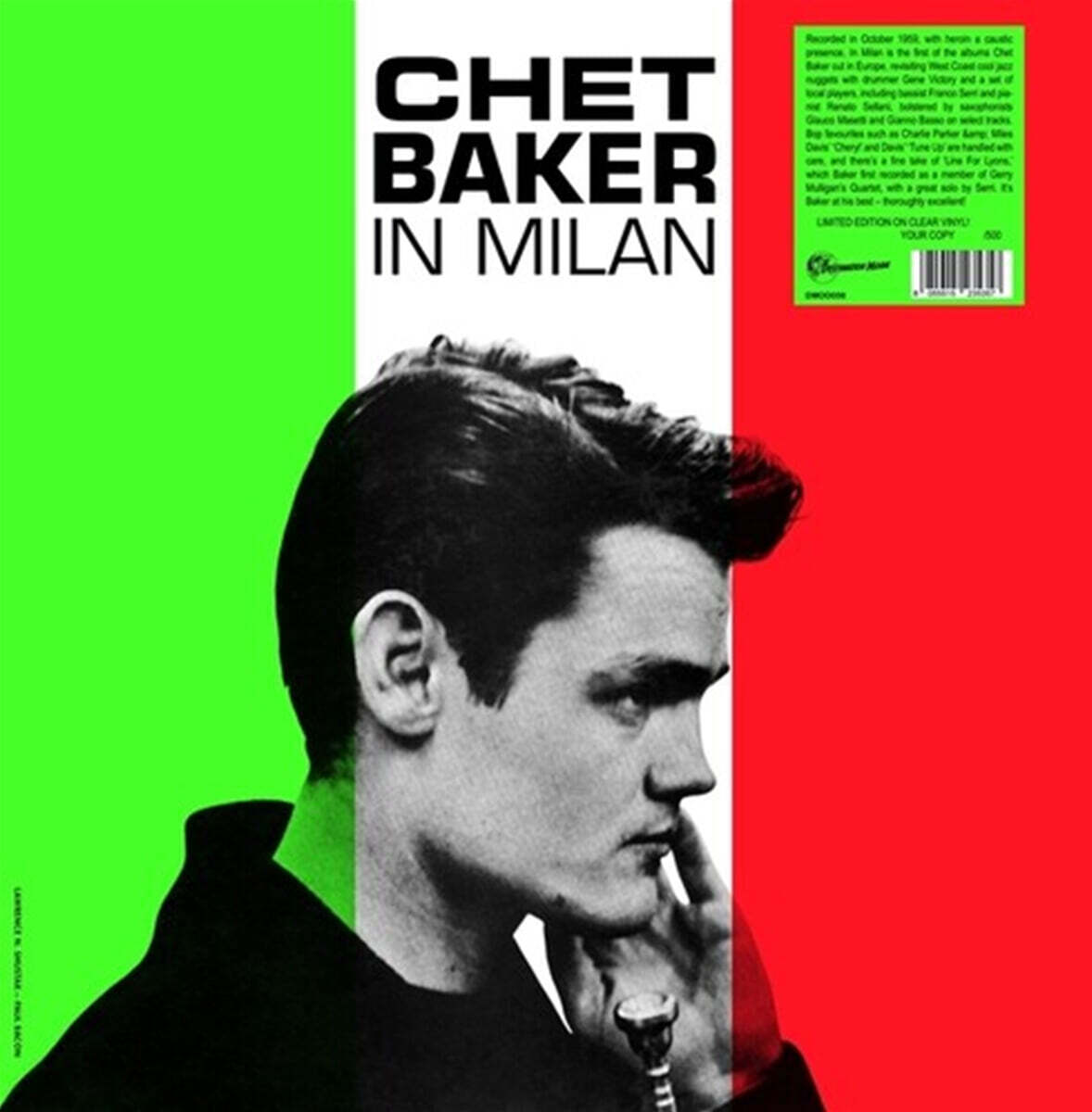 Chet Baker (쳇 베이커) - In Milan [클리어 컬러 LP]