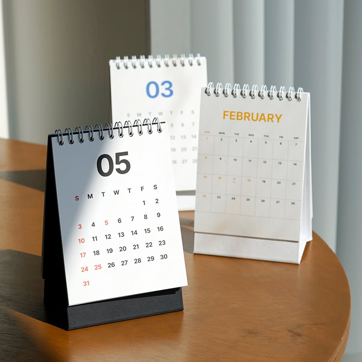 루카랩 2026 MMM 미니 캘린더 탁상달력