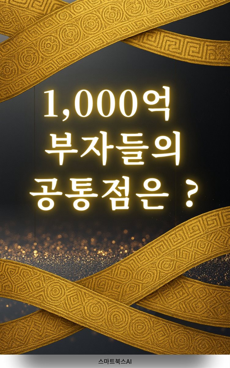 대한민국 1000억 부자들의 공통점