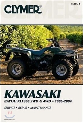 Kawasaki Bayou Klf300 2wd & 4WD