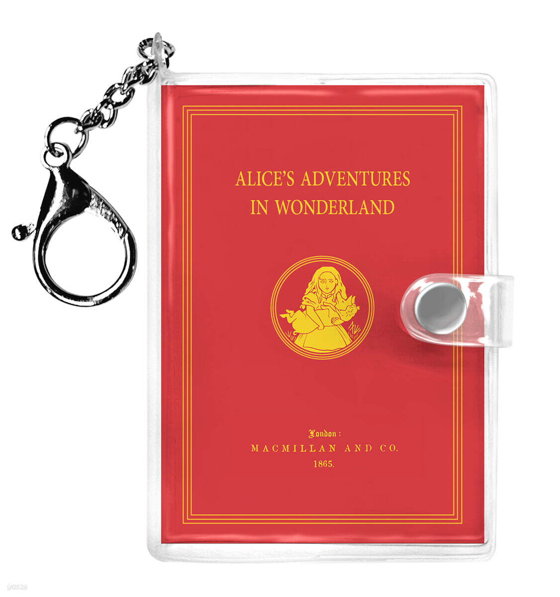 초판본 이상한 나라의 앨리스 미니미니 키링북(영문판) : Alice’s Adventures in Wonderland