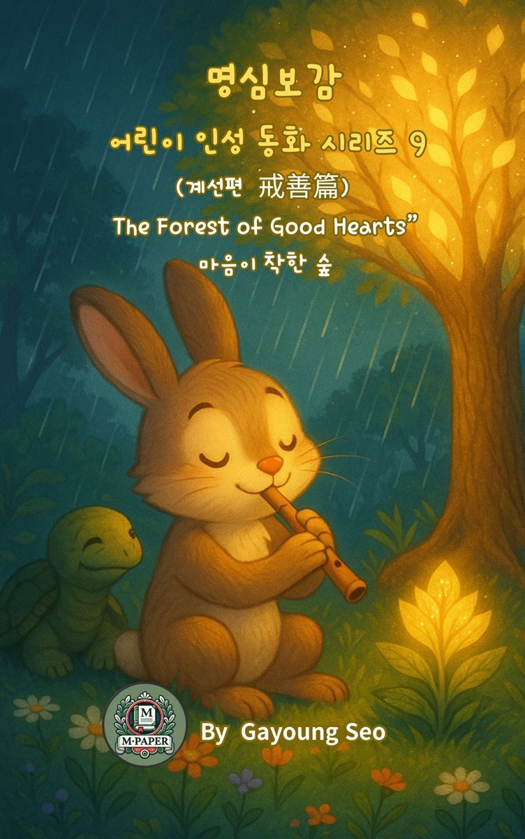 명심보감 어린이 인성 동화 시리즈 9   (계선편 (戒善篇) ?) The Forest of Good Hearts”  마음이 착한 숲》