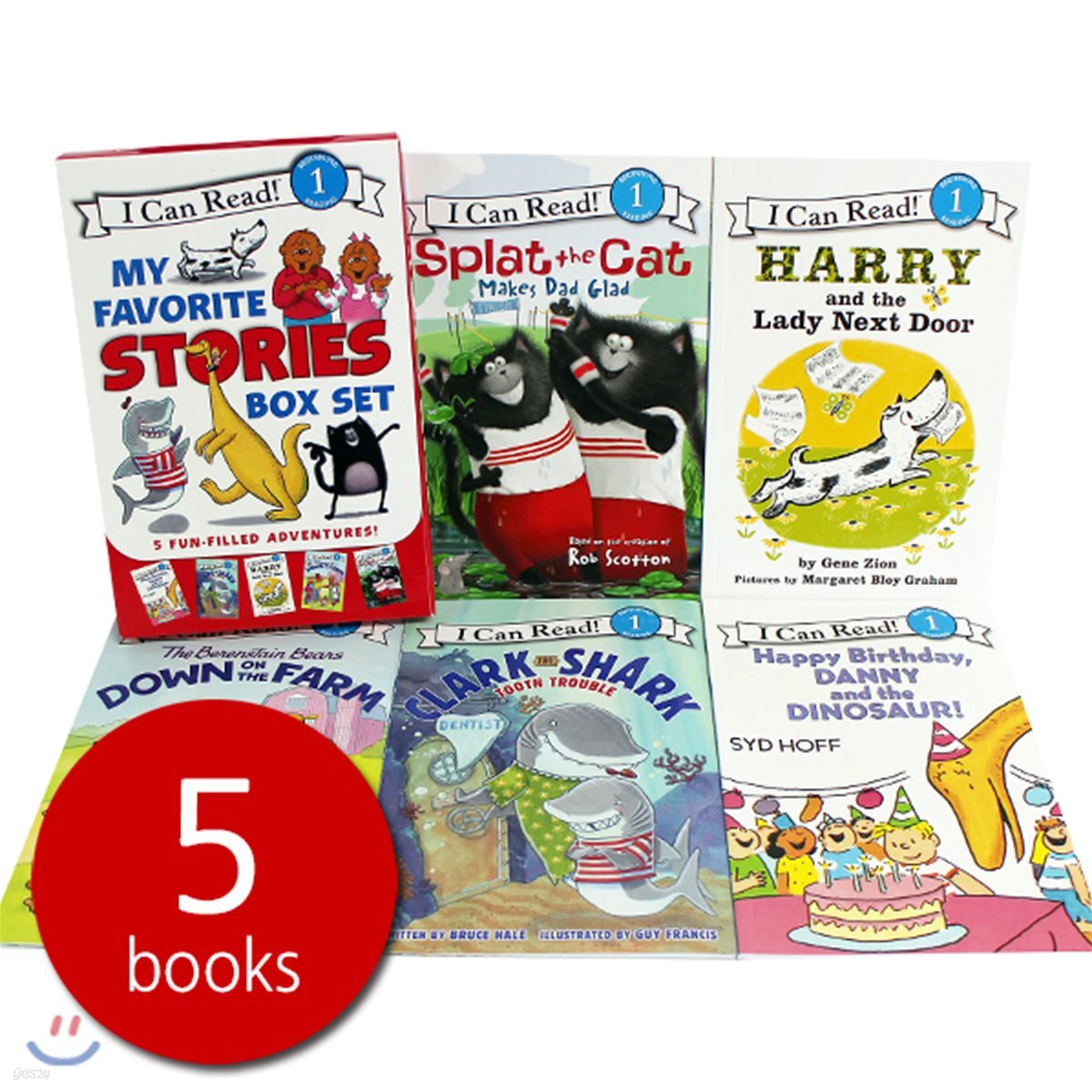 I Can Read My Favorite Stories Box Set: A Box of 5 Favorite Books for Beginning Readers
