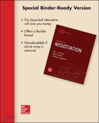 Loose-Leaf for Essentials of Negotiation