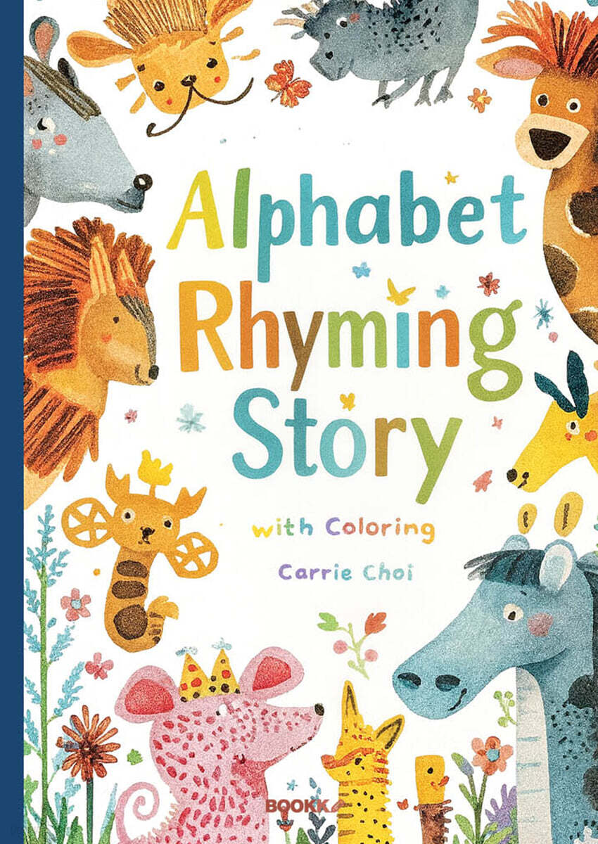 Alphabet Rhyming Story with Coloring