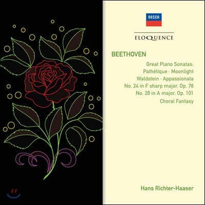 Hans Richter-Haaser 亥: ǾƳ ҳŸ 8 'â', 14 ', 21 'ƮŸ  (Beethoven: Piano Sonatas)