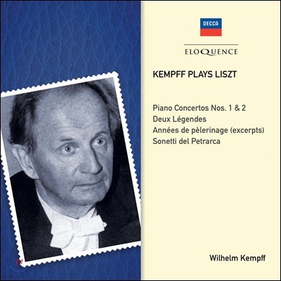 Wilhelm Kempff ︧  ϴ Ʈ - ǾƳ ְ 1, 2,   ,   (Liszt: Piano Concerto Nos.1 & 2, Deux Legendes)