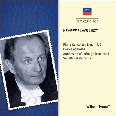 Wilhelm Kempff 빌헬름 켐프가 연주하는 리스트 - 피아노 협주곡 1, 2번, 두 개의 전설, 순례의 해 (Liszt: Piano Concerto Nos.1 & 2, Deux Legendes)
