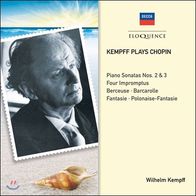Wilhelm Kempff ︧  ϴ  - ǾƳ ҳŸ 2, 3,    (Plays Chopin - Piano Sonatas Nos.2&3, Four Impromptus)