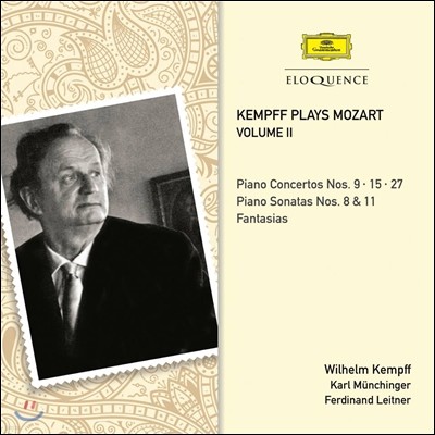 Wilhelm Kempff ︧  ϴ Ʈ 2 - ǾƳ ְ, ǾƳ ҳŸ (Mozart: Piano Concertos Nos. 9, 15, 27, Piano Sonatas Nos. 8, 11)