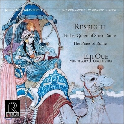 Minnesota Orchestra, Eiji Oue — Eiji Oue 레스피기: 관현악 모음집 (Respighi: Orchestral Works) 앨범 커버