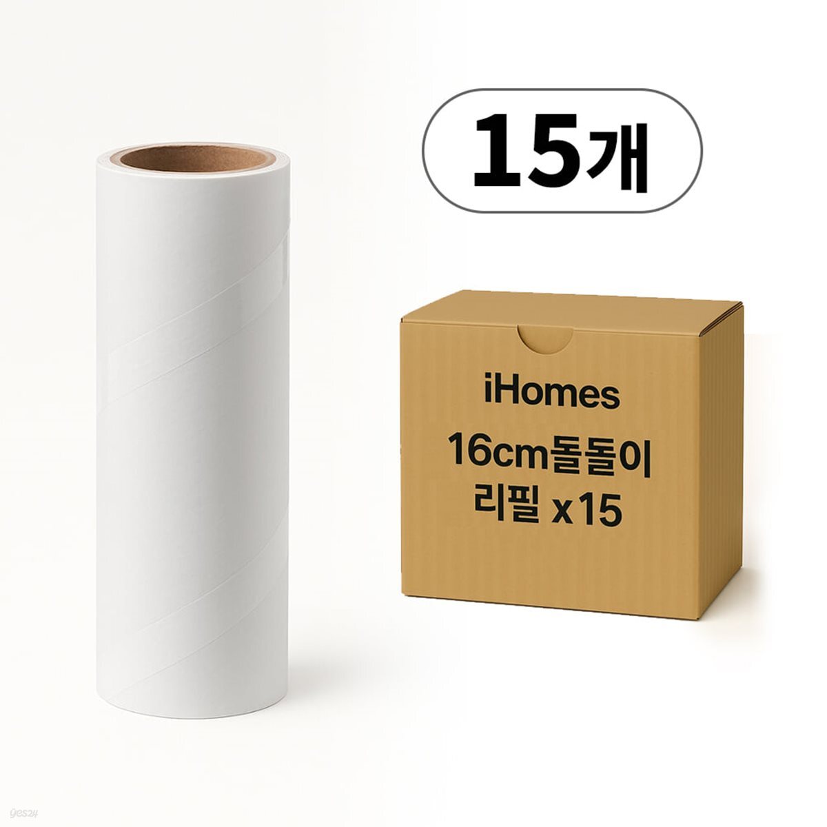 아이홈즈 16cm 돌돌이 리필 15개 1BOX