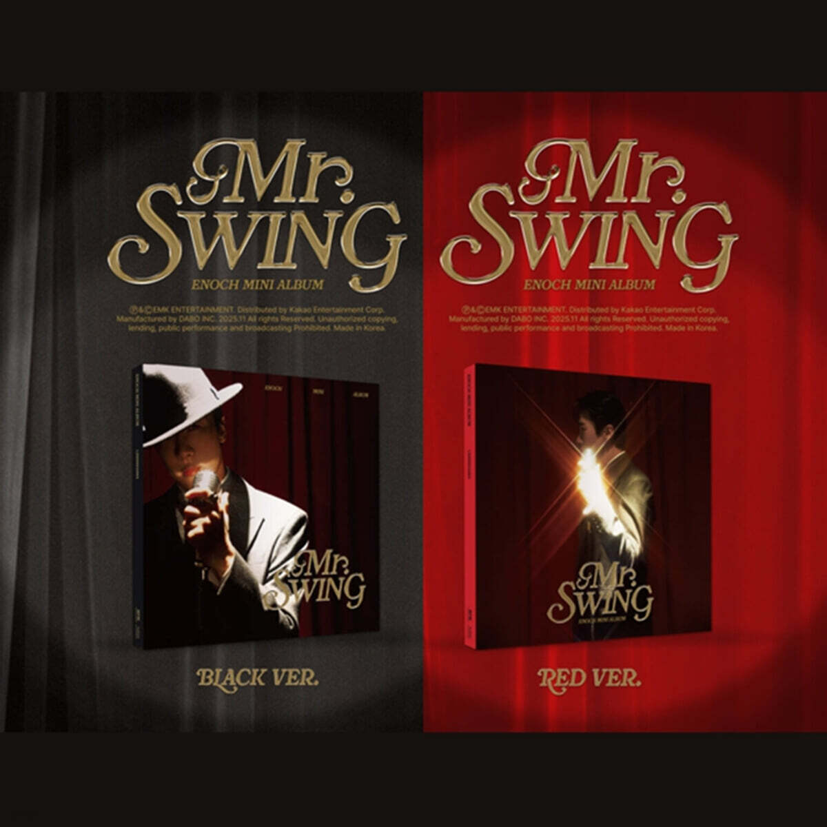 에녹 (Enoch) - 미니앨범 : Mr. SWING [2종 중 1종 랜덤 발송]