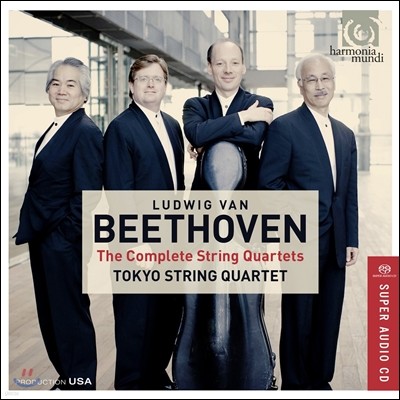 Tokyo String Quartet 베토벤: 현악 사중주 전곡 Nos.1-16 (Beethoven: The Complete String Quartets)