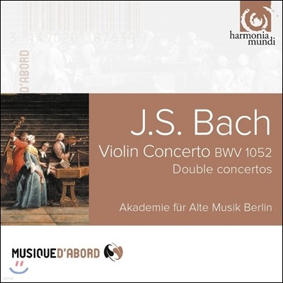 Akademie Fur Alte Musik Berlin : ̿ø ְ,  ְ (Bach: Violin Concerto BWV1052, Double Concertos)