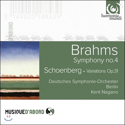 Kent Nagano :  4 / 麣ũ: ְ Op.31 (Brahms: Symphony No.4 / Schoenberg: Variations)