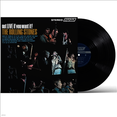 Rolling Stones — Got Live If You Want It! (Stereo) 앨범 커버