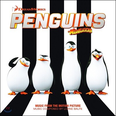 Lorne Balfe — 마다가스카의 펭귄 애니메이션 음악 (Penguins Of Madagascar OST br Lorne Balfe 론 발프) 앨범 커버