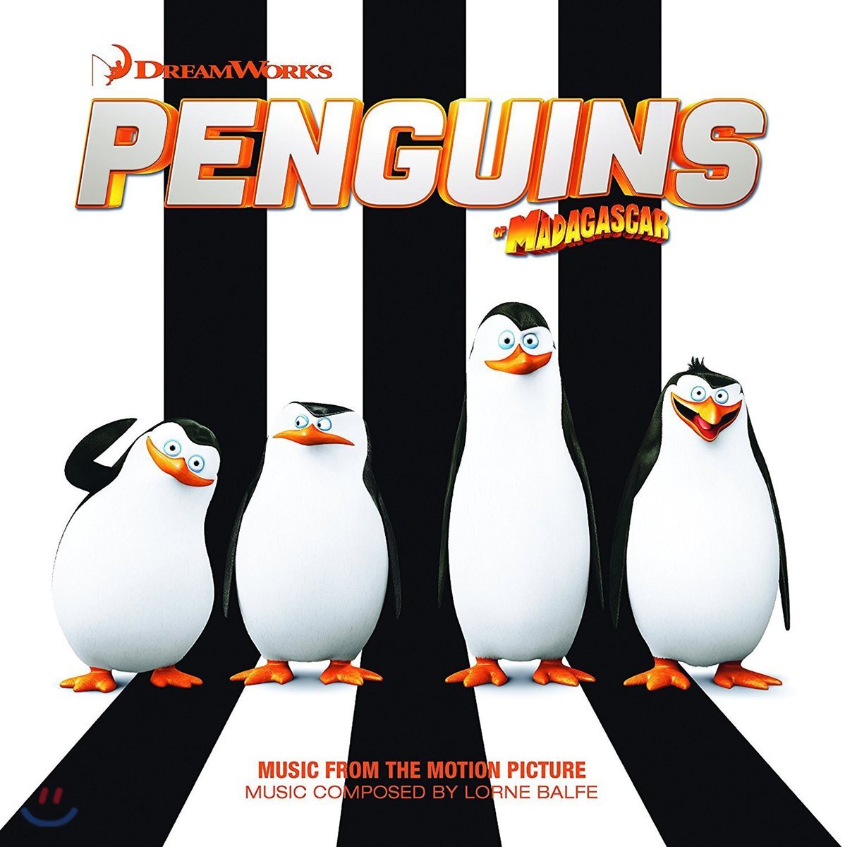마다가스카의 펭귄 애니메이션 음악 (Penguins Of Madagascar OST br Lorne Balfe 론 발프) [LP]