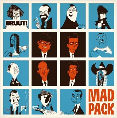 Bruut! — Mad Pack 앨범 커버
