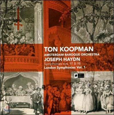 Ton Koopman ̵:   1 (Haydn: London Symphonies Vol.1 - Nos.97, 98)