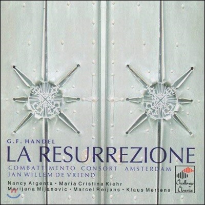 Jan Willem de Vriend 헨델: 오라토리오 ‘부활’ (Haendel: La Resurrezione)