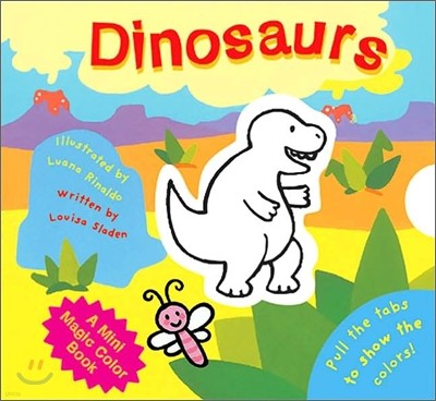 A Mini Magic Color Book : Dinosaurs