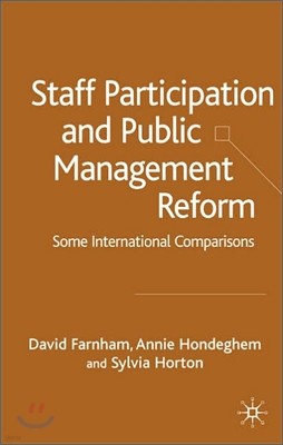 Staff Participation and Public Management Reform: Some International Comparisons