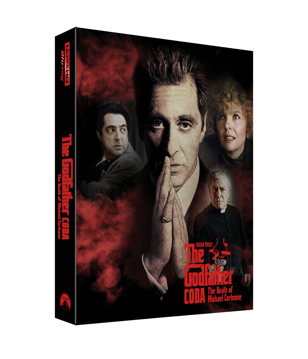 Mario Puzo's The Godfather 4K UHD Blu-ray Lenticular Steelbook 4-Disc Korea Import