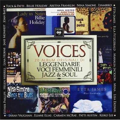 Voices (20 Album Originali Di Leggendarie Voci Femminili Jazz & Soul)