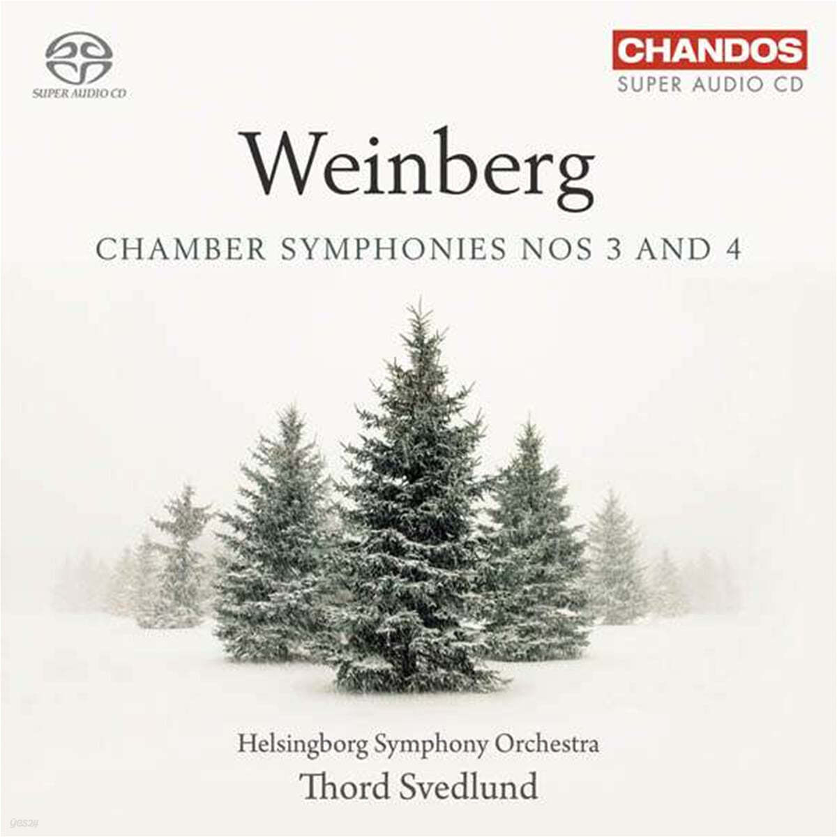 Thord Svedlund 바인베르크: 실내악 교향곡 3번, 4번 (Weinberg: Chamber Symphonies Op.151, Op.153)