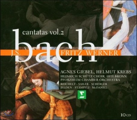 Fritz Werner : ĭŸŸ 2 (Bach: Cantatas Vol.2)