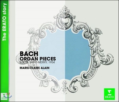 Marie-Claire Alain :  ǰ -  Ŭ ˷ (Bach: Organ Pieces)