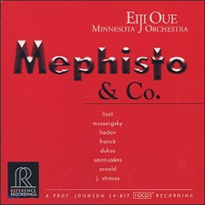 Eiji Oue ǽ  - Ʈ / Ҹ׽Ű / ũ (Mephisto & Co. - Liszt / Mussorgsky / Franck)