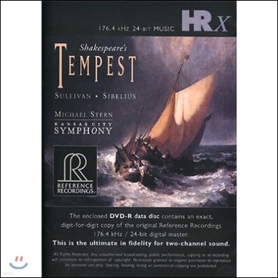 Kansas City Symphony 설리반 / 시벨리우스: 셰익스피어의 '태풍' (Sullivan / Sibelius: Shakespeare's Tempest)