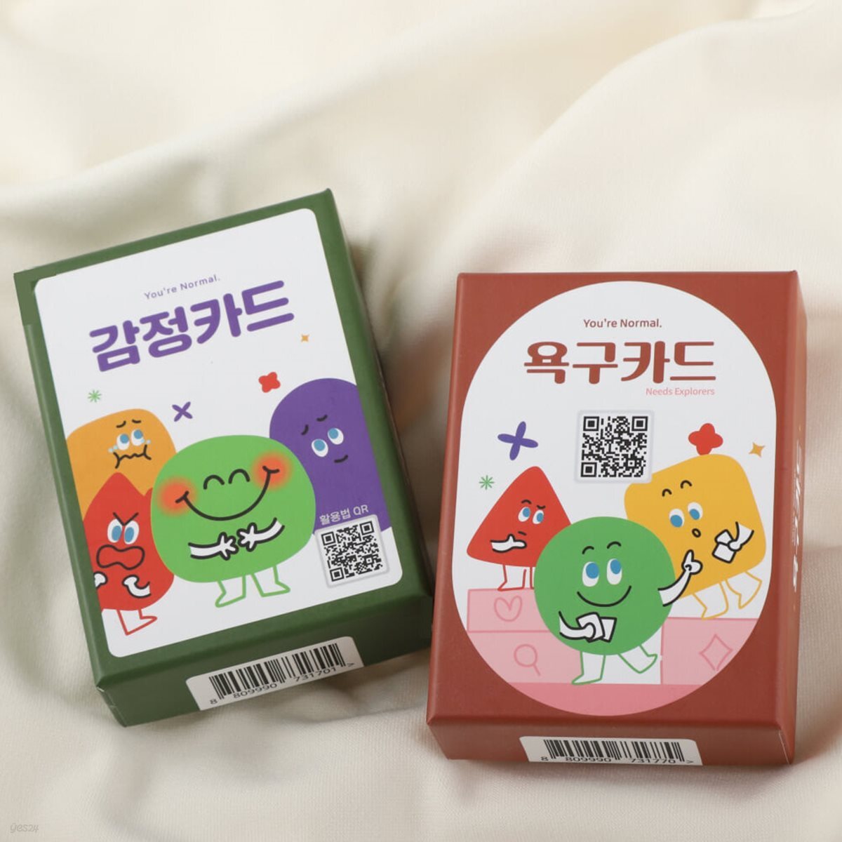 [유노랩] 감정카드+욕구카드 set