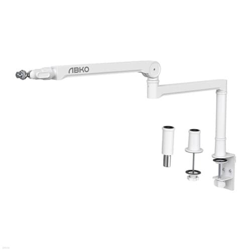 앱코 ALA20 로우 프로파일 마이크암 (화이트)