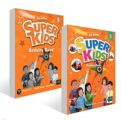 [세트] Super Kids 5 : Student Book + Activity Book, 3/E