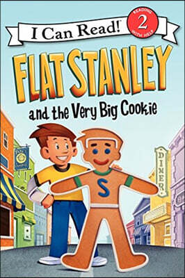 [중고-최상] Flat Stanley and the Very Big Cookie