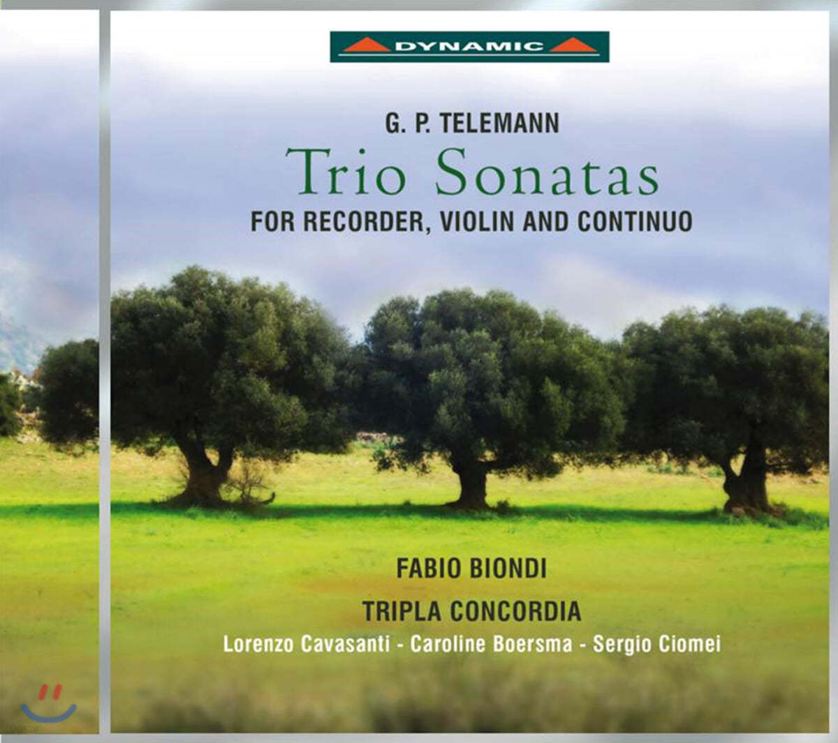 Fabio Biondi / Tripla Concordia 텔레만: 삼중주 소나타 (Telemann: Trio Sonatas)
