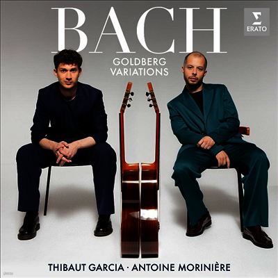 Thibaud Garcia,Antoine Moriniere — 바흐: 두 대의 기타로 연주하는 - 골드베르크 변주곡 (Bach: Goldberg Variations Arr. Garcia & Moriniere for Two Guitars) - Thibaud Garcia 앨범 커버