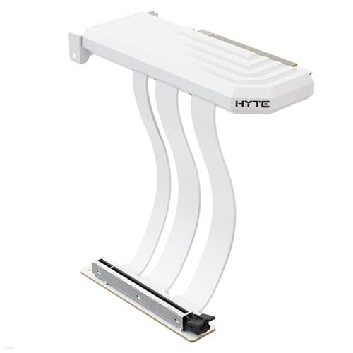 HYTE PCIe 5.0 하이퍼 라이저 케이블 (스노우 화이트)