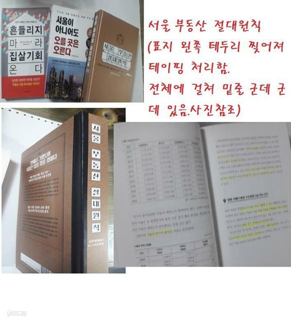 흔들리지 마라 집 살 기회 온다 + 서울이 아니어도 오를 곳은 오른다 + 서울 부동산 절대원칙 /(세권/김학렬/하단참조)