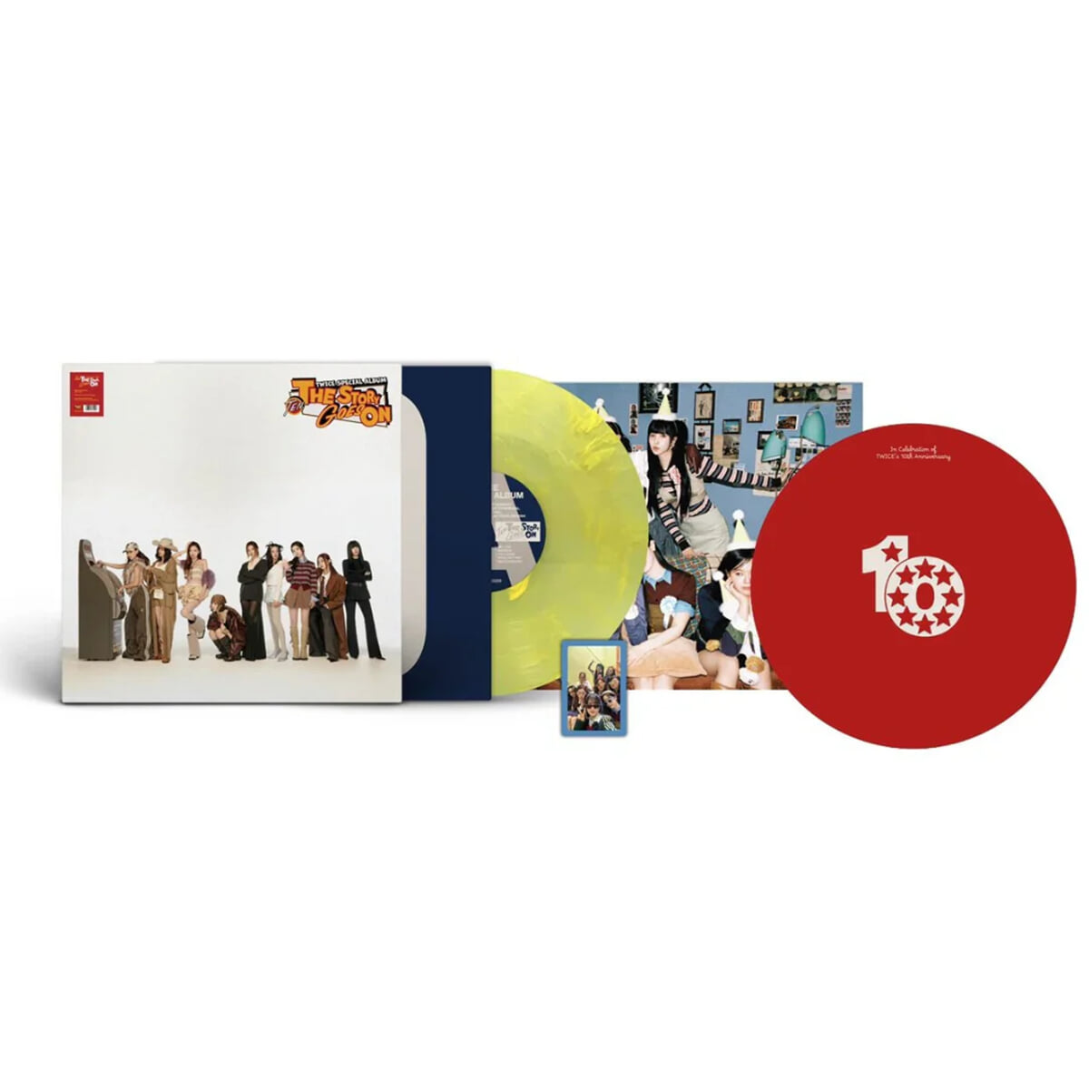 트와이스 (TWICE) - TEN: The Story Goes On [레몬 스파크 컬러 LP]
